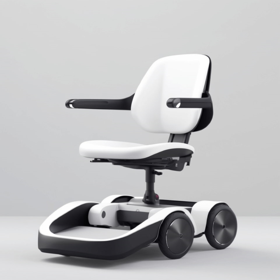 This visionary creation showcases a captivating black and white minimalist aesthetic, seamlessly blending style with function.