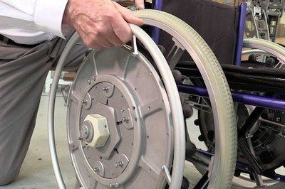 Wheelchair Revolution: Wheelchair Prototype Features Innovative Propulsion System thumbnail image.