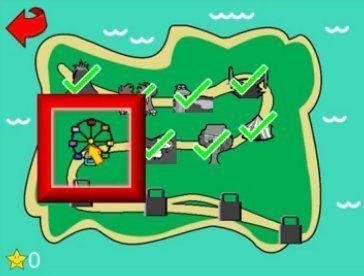 fig 1. Screenshot from the game demonstration video clip.