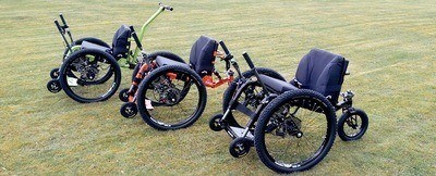 Castle Semple 3 Mountain Trike demo models.