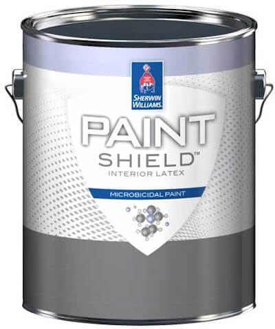 Sherwin-Williams Microbicidal Paint Shield Can - Image Provided Courtesy of The Sherwin-Williams Company