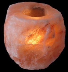 Himalayan Salt Natural Tea Light Candle Holder